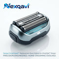 Nexqavi™ Replacement Razor Module for Shaver, Precision-Engineered 3-Stage Foil & Cutter Cassette with Skin-Glide Strip, Easy Snap-On Fit (Wet & Dry)